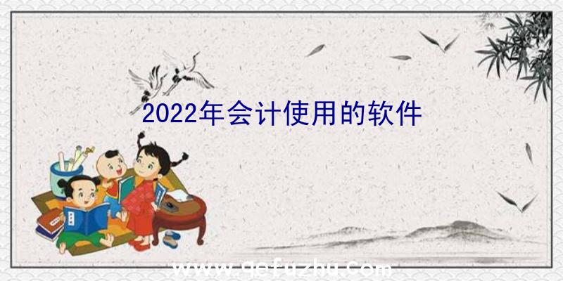 2022年会计使用的软件