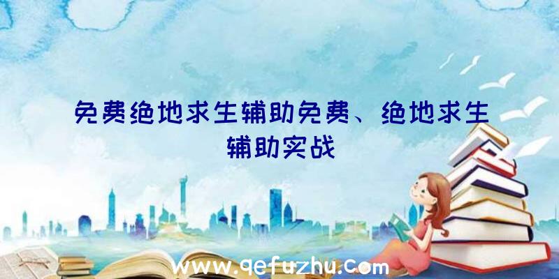 免费绝地求生辅助免费、绝地求生辅助实战