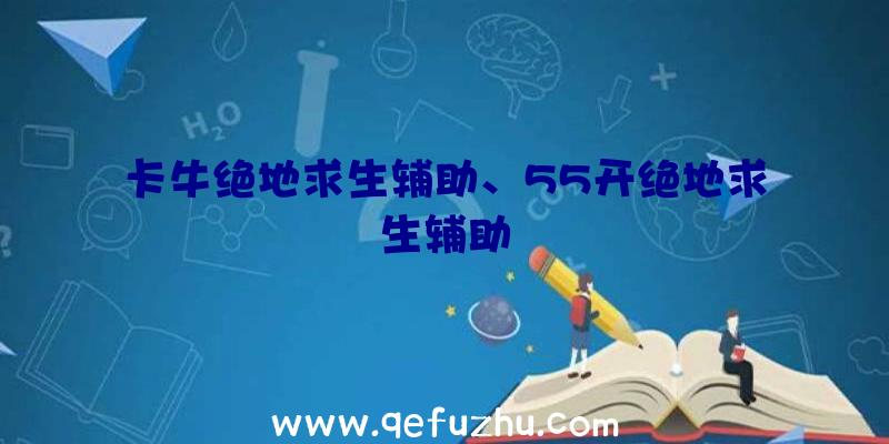 卡牛绝地求生辅助、55开绝地求生辅助