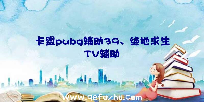 卡盟pubg辅助39、绝地求生TV辅助