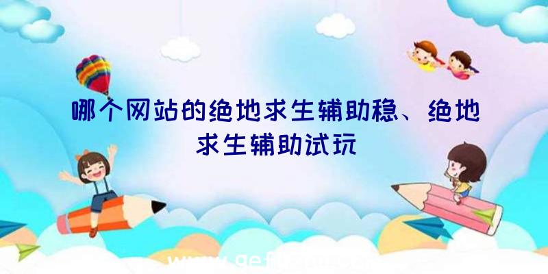 哪个网站的绝地求生辅助稳、绝地求生辅助试玩