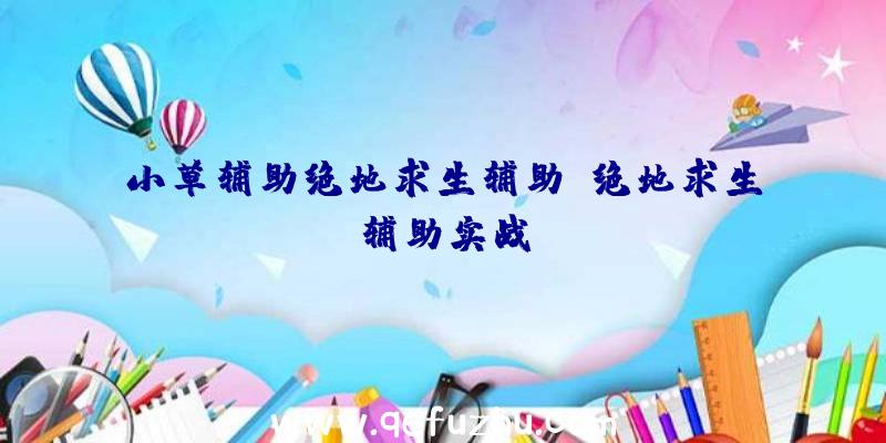 小草辅助绝地求生辅助、绝地求生辅助实战