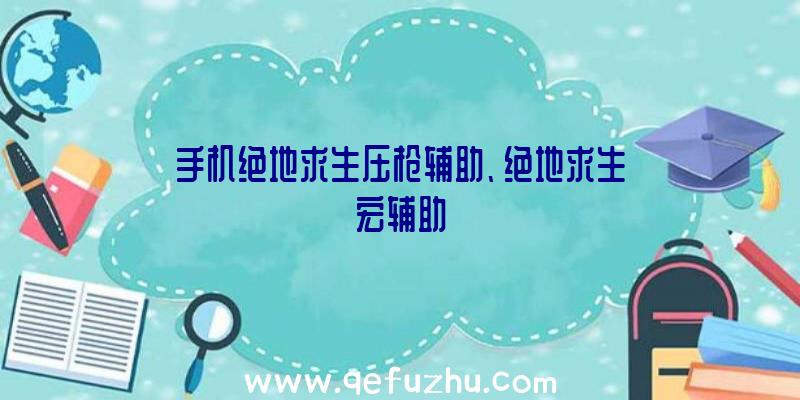 手机绝地求生压枪辅助、绝地求生宏辅助