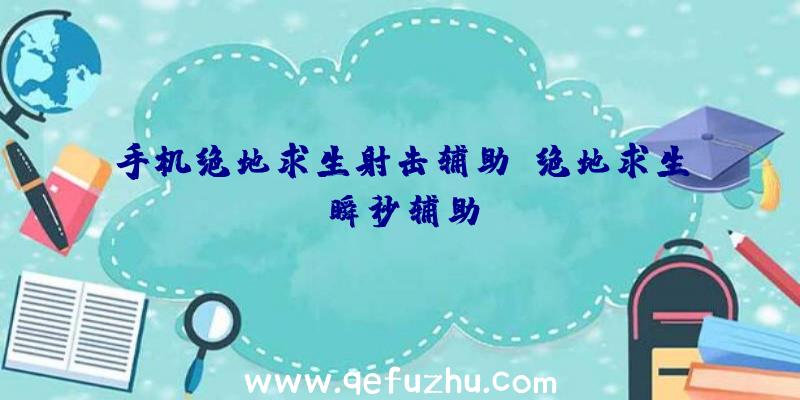 手机绝地求生射击辅助、绝地求生瞬秒辅助