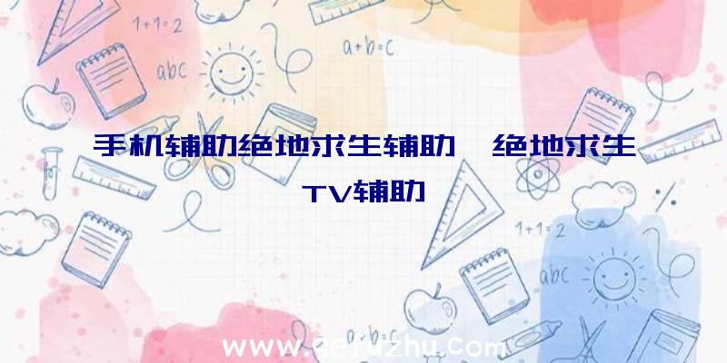 手机辅助绝地求生辅助、绝地求生TV辅助