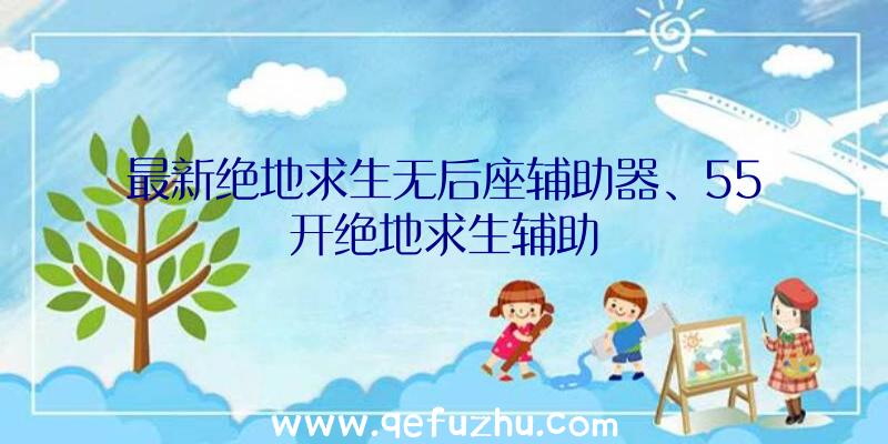 最新绝地求生无后座辅助器、55开绝地求生辅助