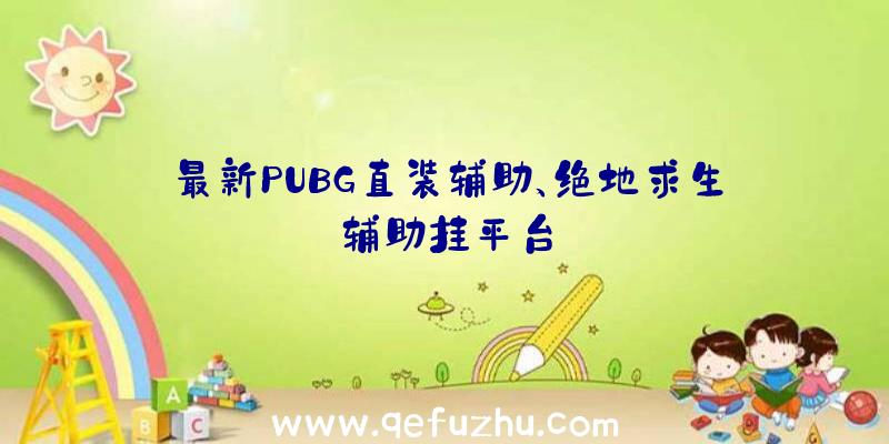 最新PUBG直装辅助、绝地求生辅助挂平台