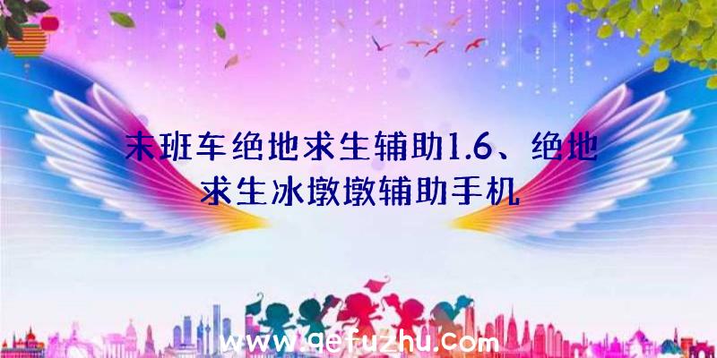 末班车绝地求生辅助1.6、绝地求生冰墩墩辅助手机