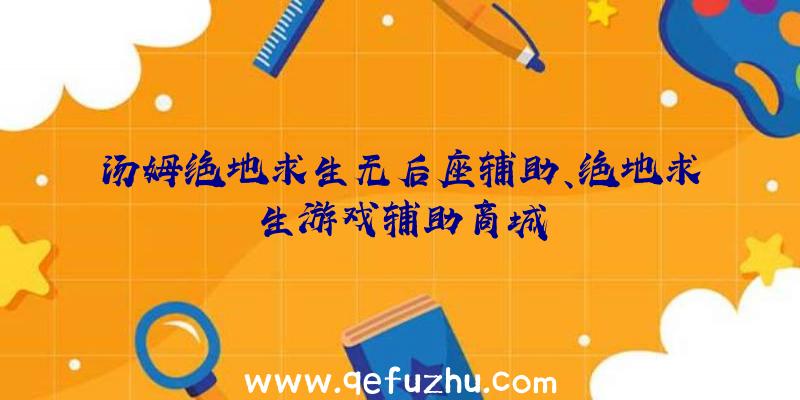 汤姆绝地求生无后座辅助、绝地求生游戏辅助商城