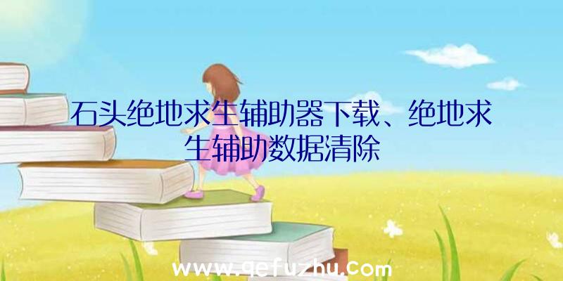 石头绝地求生辅助器下载、绝地求生辅助数据清除