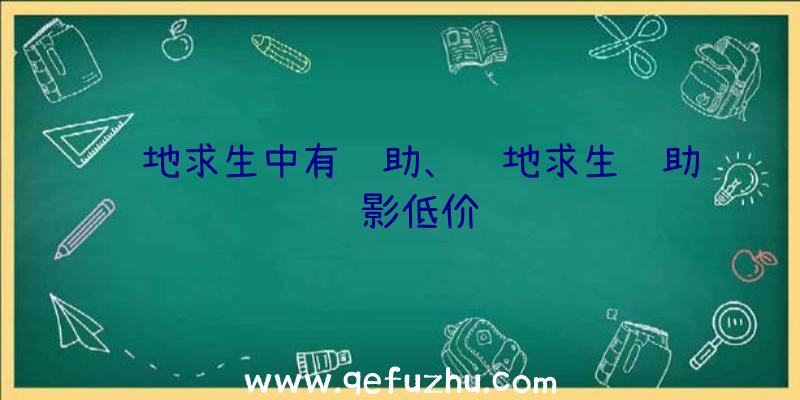 绝地求生中有辅助、绝地求生辅助绝影低价