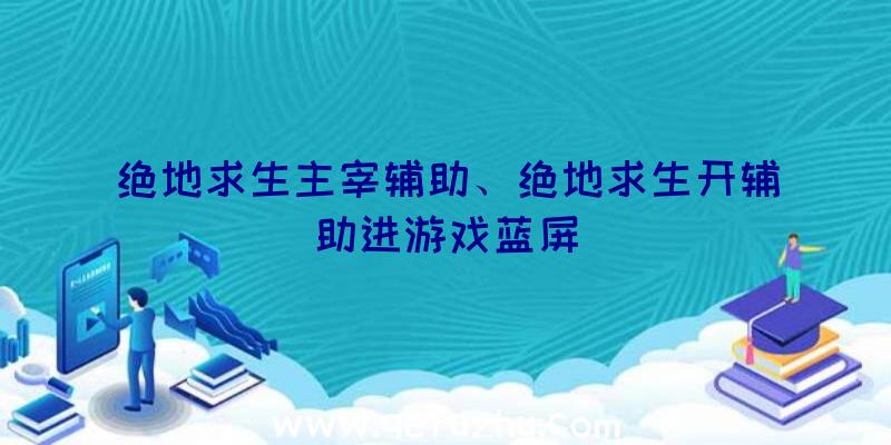 绝地求生主宰辅助、绝地求生开辅助进游戏蓝屏