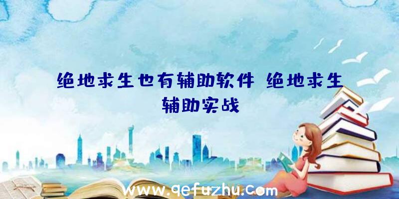 绝地求生也有辅助软件、绝地求生辅助实战