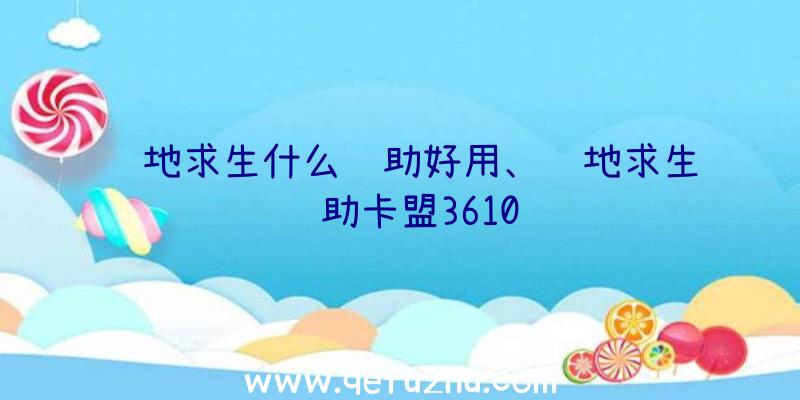 绝地求生什么辅助好用、绝地求生辅助卡盟3610