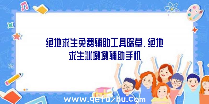 绝地求生免费辅助工具除草、绝地求生冰墩墩辅助手机