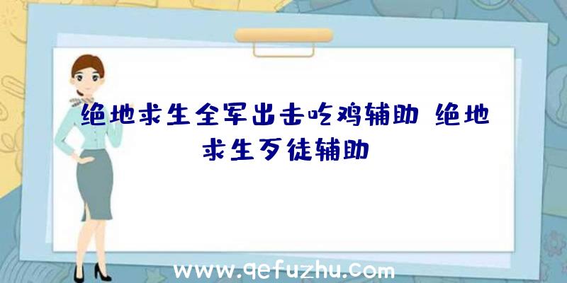 绝地求生全军出击吃鸡辅助、绝地求生歹徒辅助