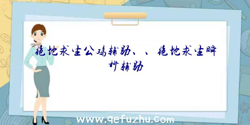 绝地求生公鸡辅助、、绝地求生瞬秒辅助