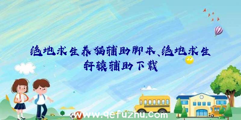 绝地求生养猫辅助脚本、绝地求生轩辕辅助下载