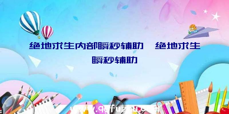 绝地求生内部瞬秒辅助、绝地求生瞬秒辅助