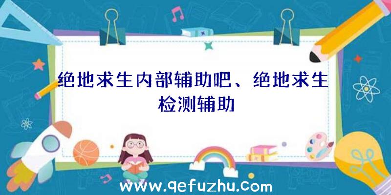 绝地求生内部辅助吧、绝地求生