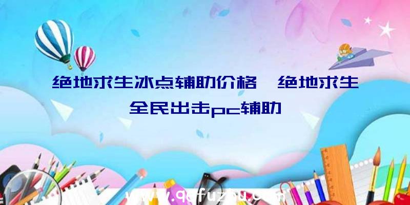 绝地求生冰点辅助价格、绝地求生全民出击pc辅助