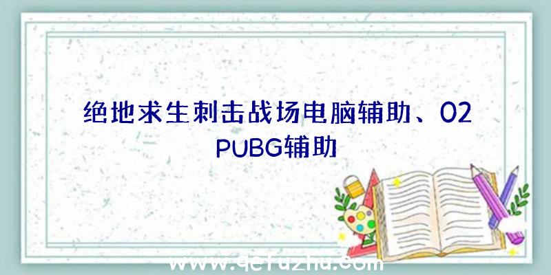 绝地求生刺击战场电脑辅助、02PUBG辅助