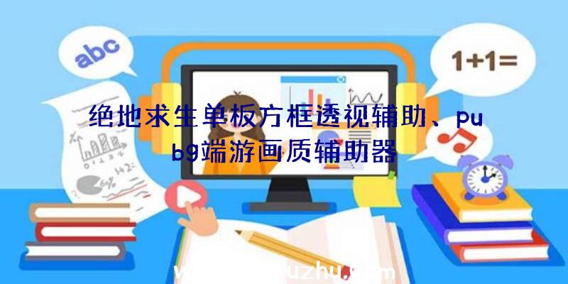 绝地求生单板方框透视辅助、pubg端游画质辅助器