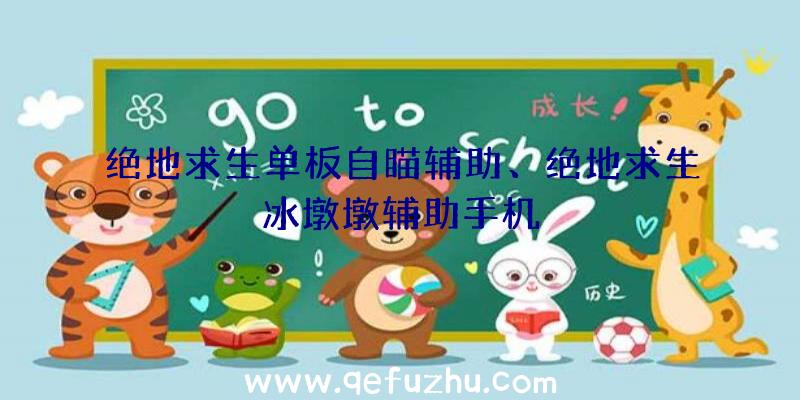 绝地求生单板自瞄辅助、绝地求生冰墩墩辅助手机