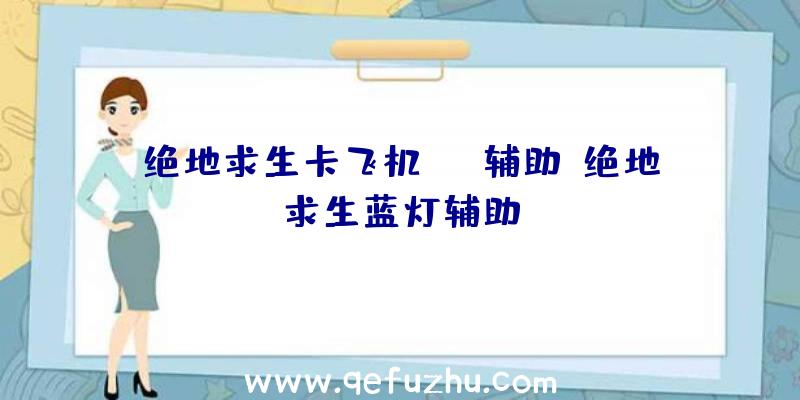 绝地求生卡飞机bug辅助、绝地求生蓝灯辅助