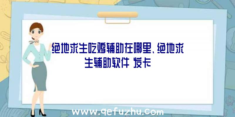 绝地求生吃鸡辅助在哪里、绝地求生辅助软件