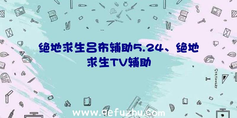 绝地求生吕布辅助5.24、绝地求生TV辅助