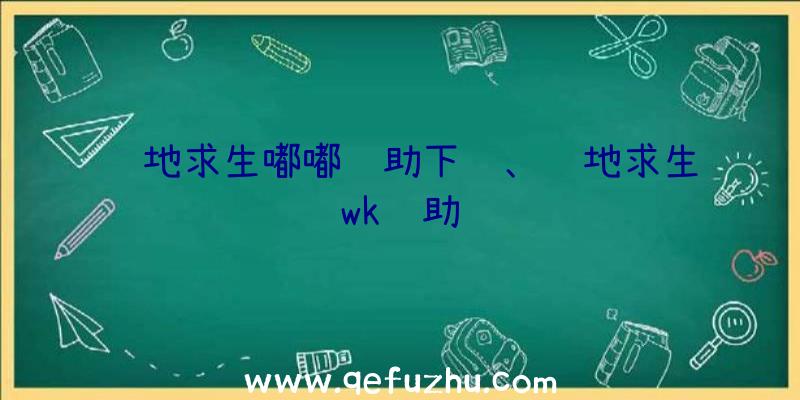 绝地求生嘟嘟辅助下载、绝地求生wk辅助