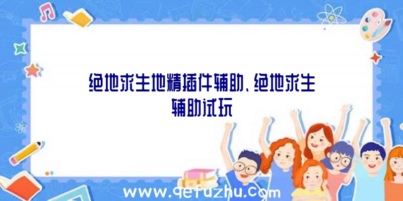 绝地求生地精插件辅助、绝地求生辅助试玩