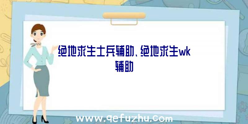 绝地求生士兵辅助、绝地求生wk辅助