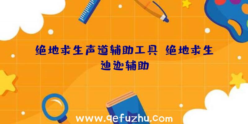 绝地求生声道辅助工具、绝地求生迪迦辅助