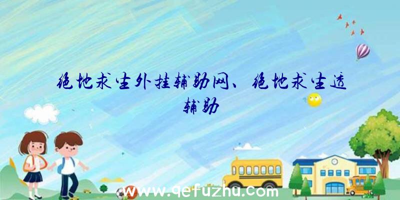 绝地求生外挂辅助网、绝地求生透辅助