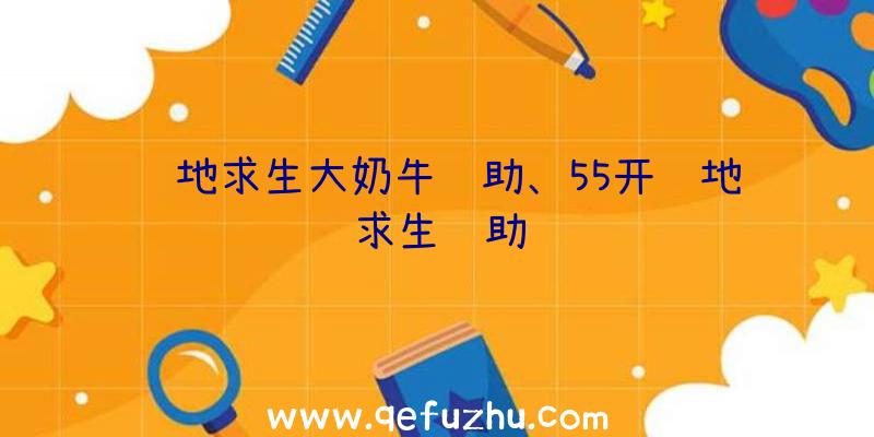 绝地求生大奶牛辅助、55开绝地求生辅助