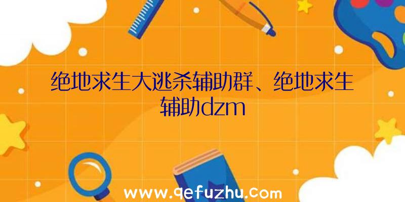 绝地求生大逃杀辅助群、绝地求生辅助dzm