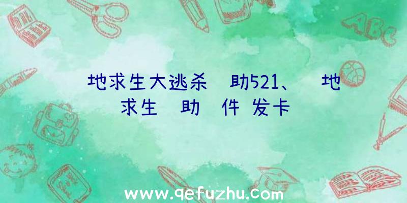 绝地求生大逃杀辅助521、绝地求生辅助软件