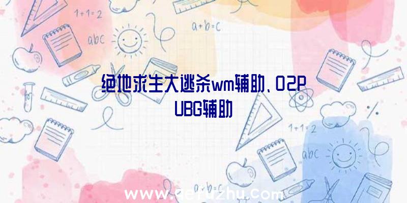 绝地求生大逃杀wm辅助、02PUBG辅助