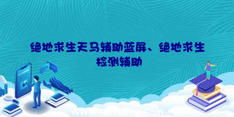 绝地求生天马辅助蓝屏、绝地求生