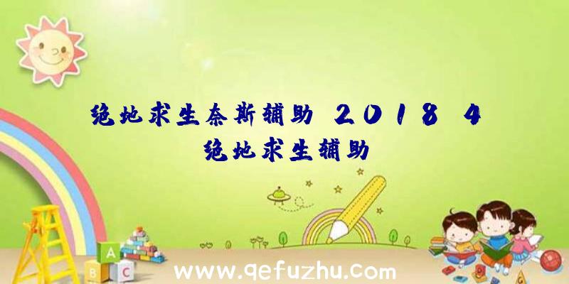 绝地求生奈斯辅助、2018.4绝地求生辅助