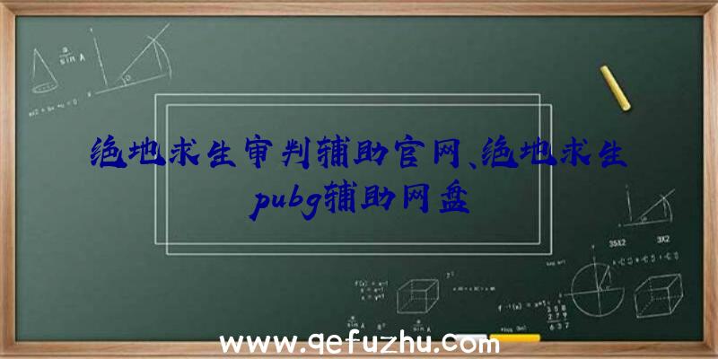 绝地求生审判辅助官网、绝地求生pubg辅助网盘