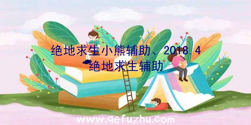 绝地求生小熊辅助、2018.4绝地求生辅助