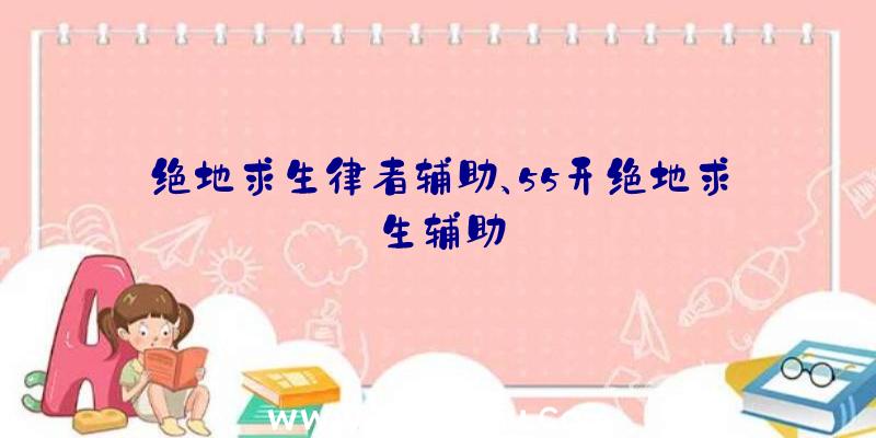 绝地求生律者辅助、55开绝地求生辅助