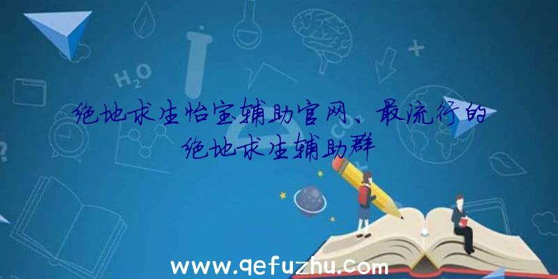 绝地求生怡宝辅助官网、最流行的绝地求生辅助群