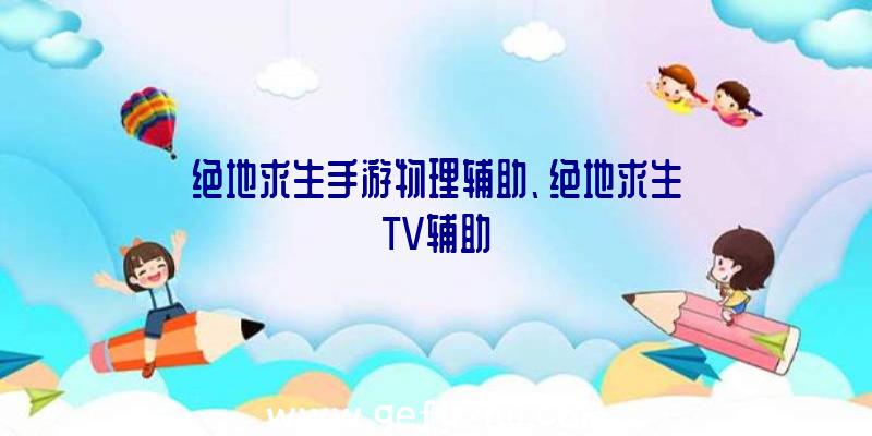 绝地求生手游物理辅助、绝地求生TV辅助