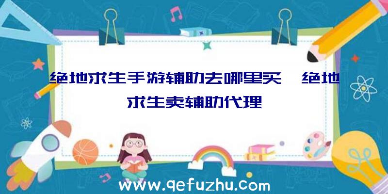 绝地求生手游辅助去哪里买、绝地求生卖辅助代理