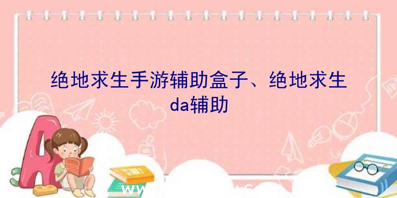 绝地求生手游辅助盒子、绝地求生da辅助