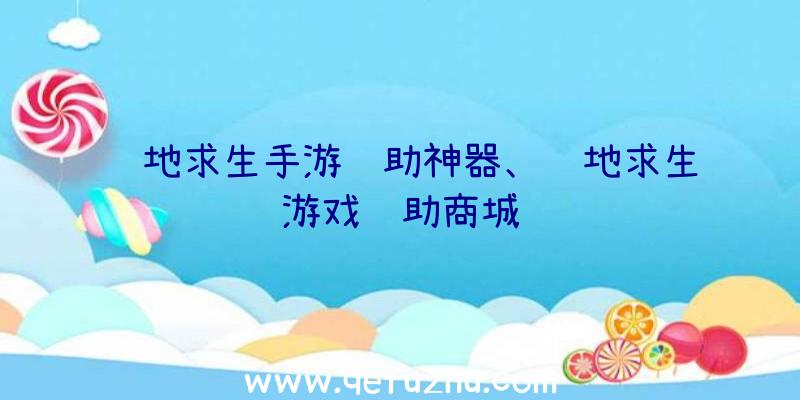 绝地求生手游辅助神器、绝地求生游戏辅助商城